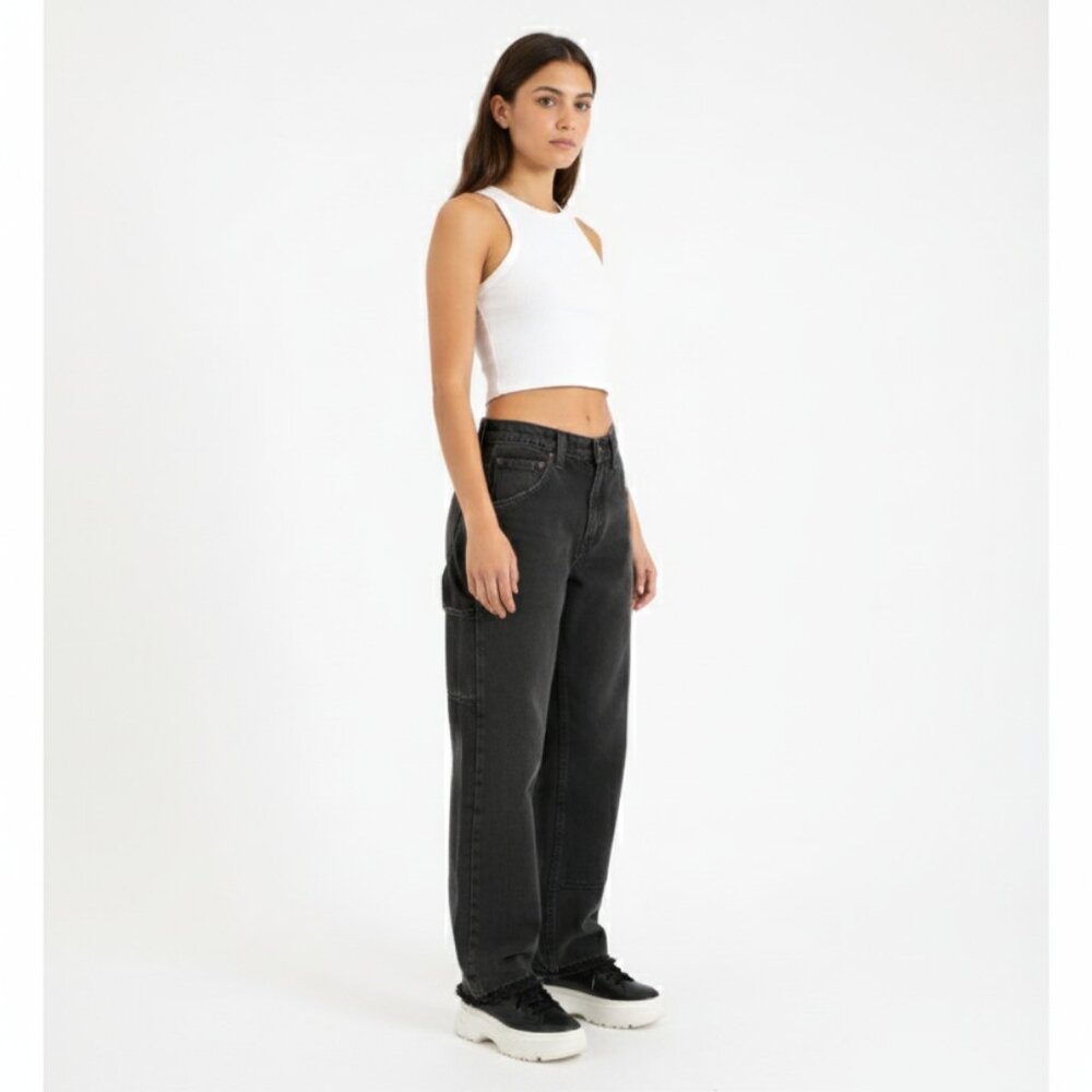 *BDG Belly Baggy Black Carpenter Jean